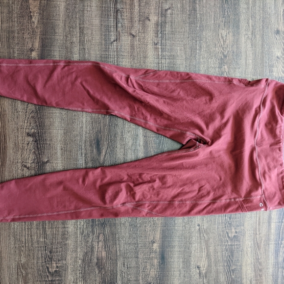 Burntish red leggings - Picture 2 of 7